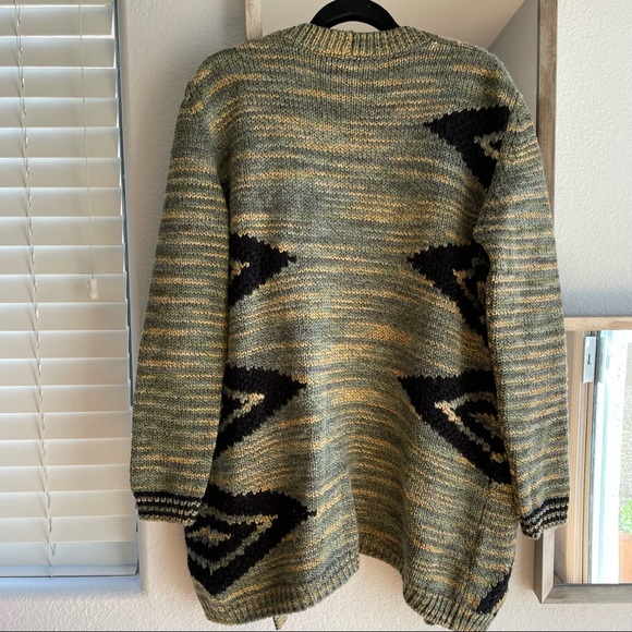 TOPSHOP Boho Knit Cardigan 💚💚 - Picture 5 of 12